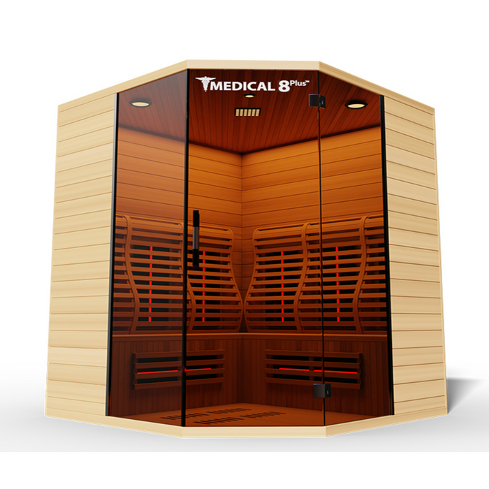 Medical Sauna Medical 8 Ultra Full Spectrum Four Person Infrared Sauna