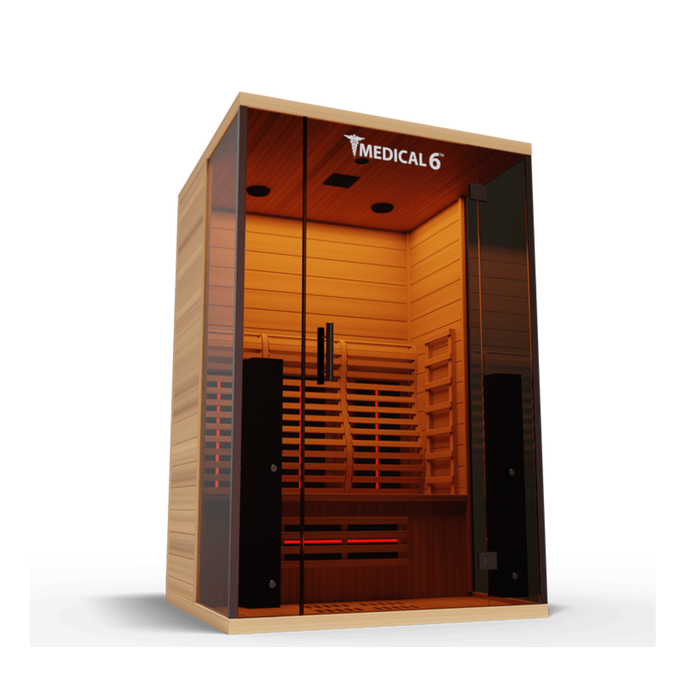 Medical Sauna Medical 6 Ultra Full Spectrum Two Person Infrared Sauna