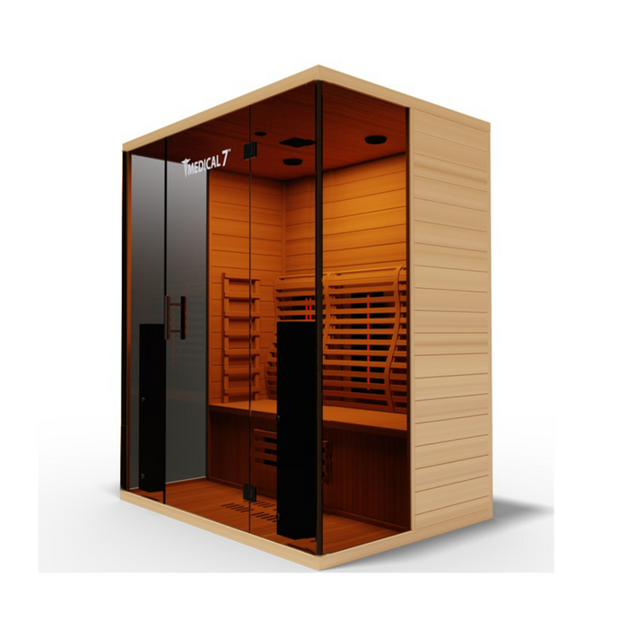 Medical Sauna Medical 7 Ultra Full Spectrum Three Person Infrared Sauna