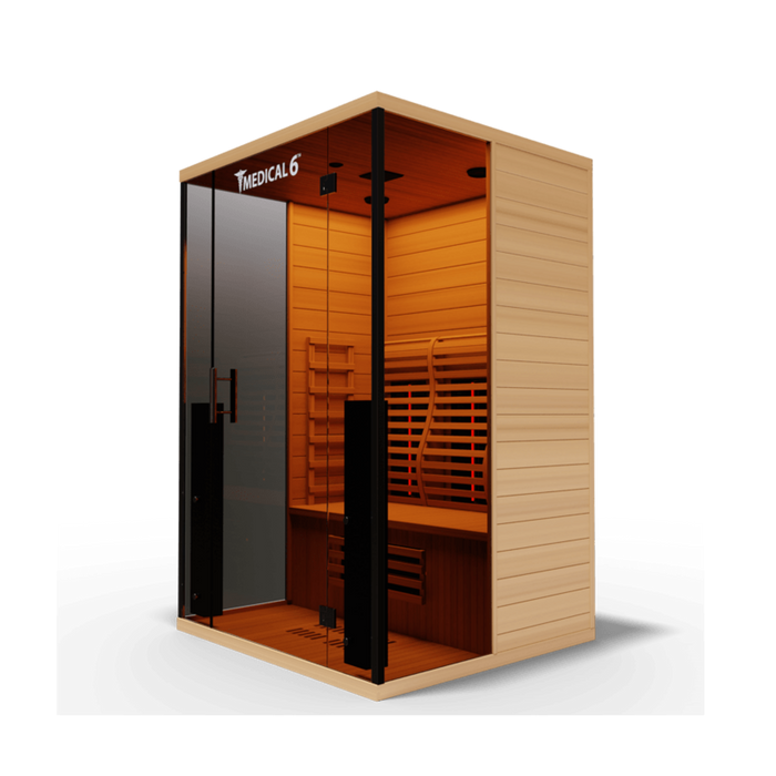 Medical Sauna Medical 6 Ultra Full Spectrum Two Person Infrared Sauna