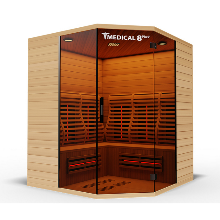 Medical Sauna Medical 8 Ultra Full Spectrum Four Person Infrared Sauna