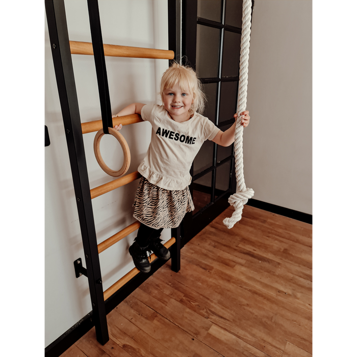 BenchK 221 Wall Bars Swedish Ladder With Accessories