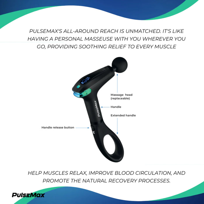 Reathlete PulseMax Extend Massage Gun
