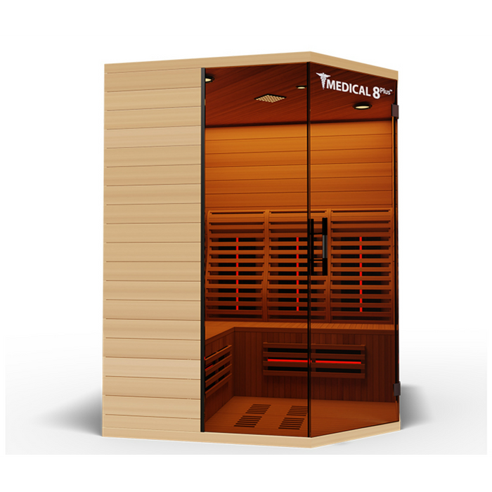 Medical Sauna Medical 8 Ultra Full Spectrum Four Person Infrared Sauna