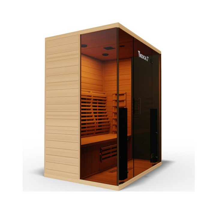 Medical Sauna Medical 7 Ultra Full Spectrum Three Person Infrared Sauna