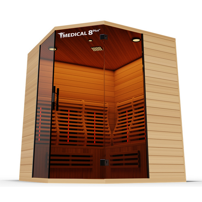 Medical Sauna Medical 8 Ultra Full Spectrum Four Person Infrared Sauna