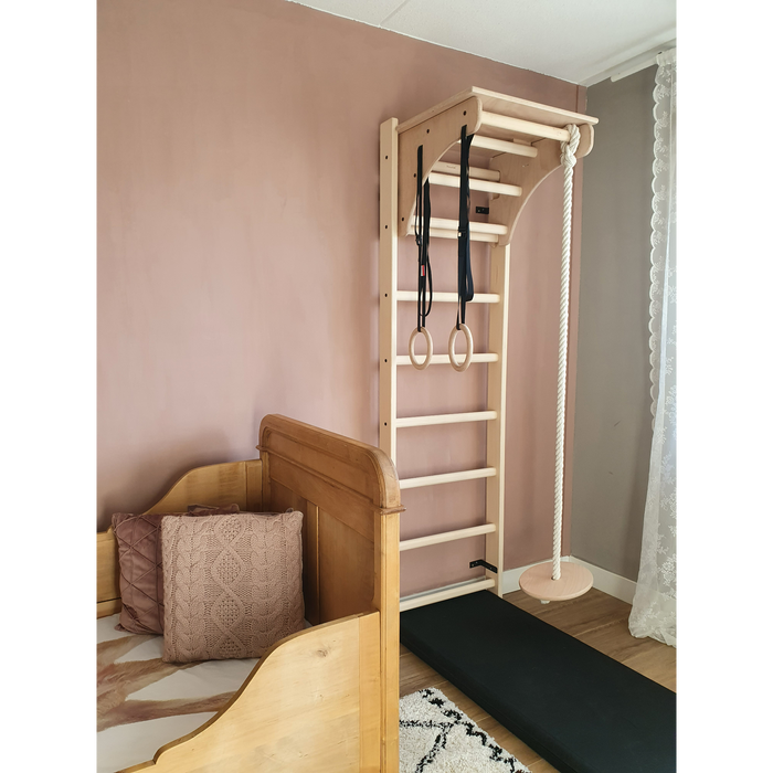 BenchK 112 Wall Bars Swedish Ladder with Accessories