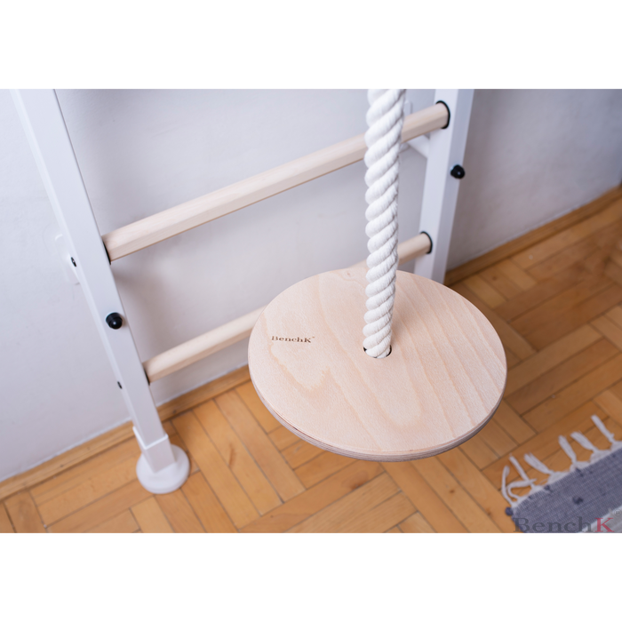 BenchK 521 Wall Bars Swedish Ladder with Pull Up Bar and Gym Accessories