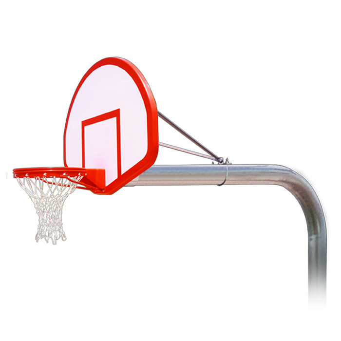 First Team Brute In-Ground Fixed Height Basketball Hoop