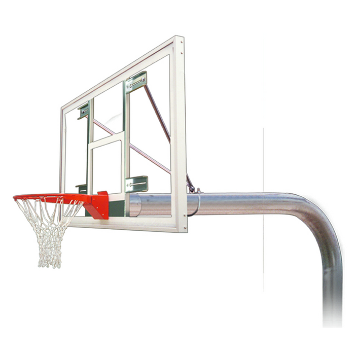 First Team Brute In-Ground Fixed Height Basketball Hoop