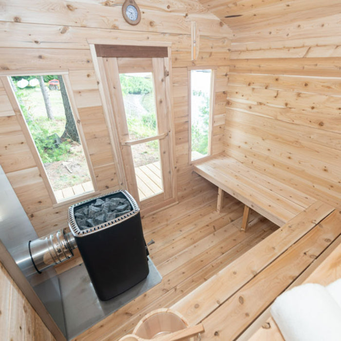 Dundalk Leisurecraft Canadian Timber Georgian Cabin Sauna CTC88W