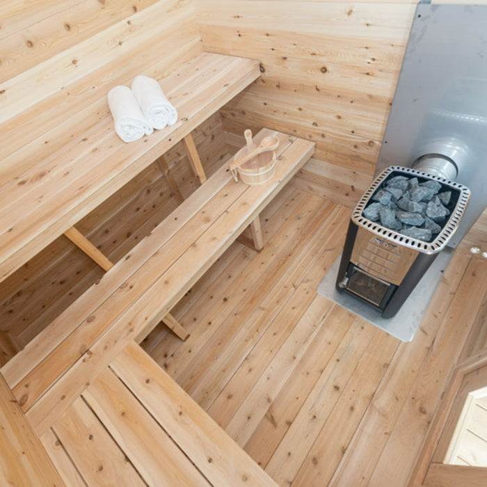 Dundalk Leisurecraft Canadian Timber Georgian Cabin Sauna CTC88W