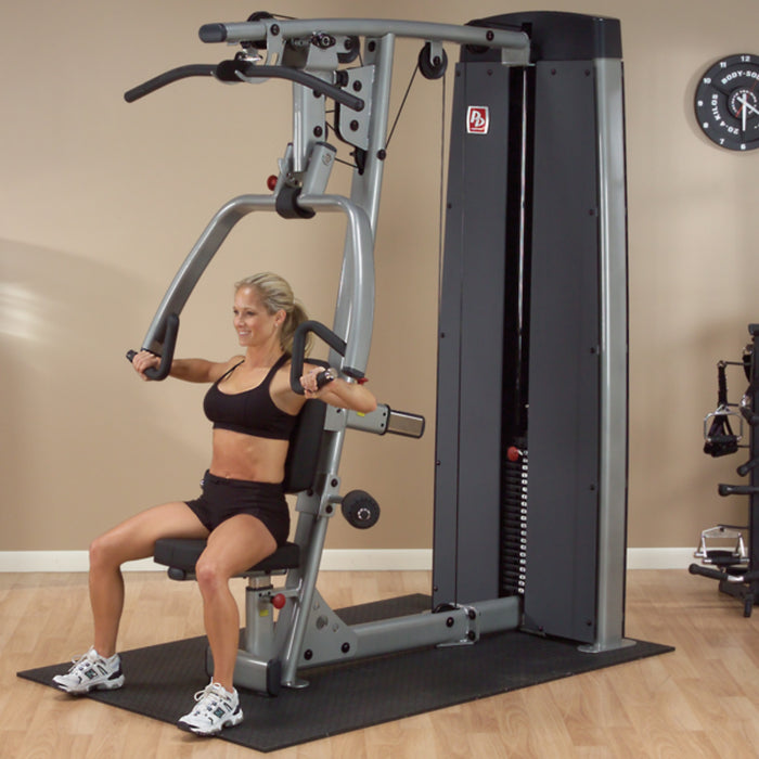 Body Solid Pro Clubline Dual Vertical Press and Lat Station DPLS-SF