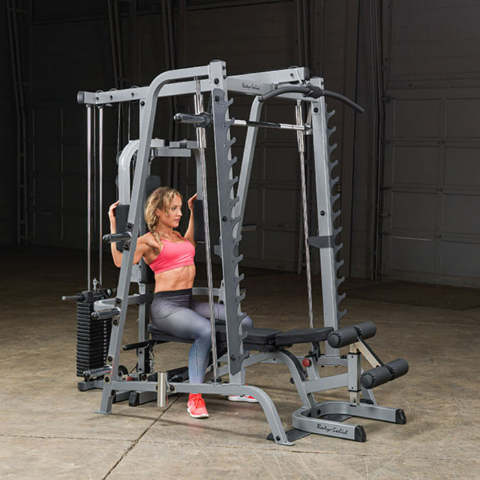 Body Solid Series 7 Smith Gym GS348QP4