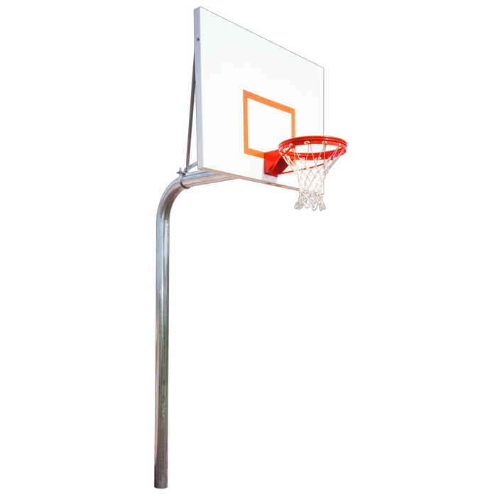 First Team Ruffneck In-Ground Fixed Height Basketball Hoop