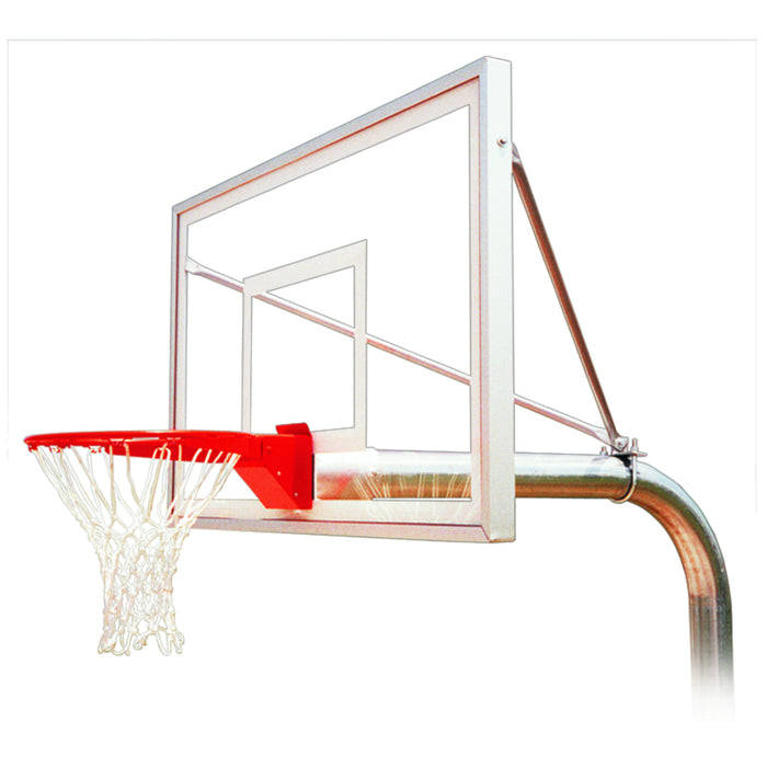 First Team Ruffneck In-Ground Fixed Height Basketball Hoop