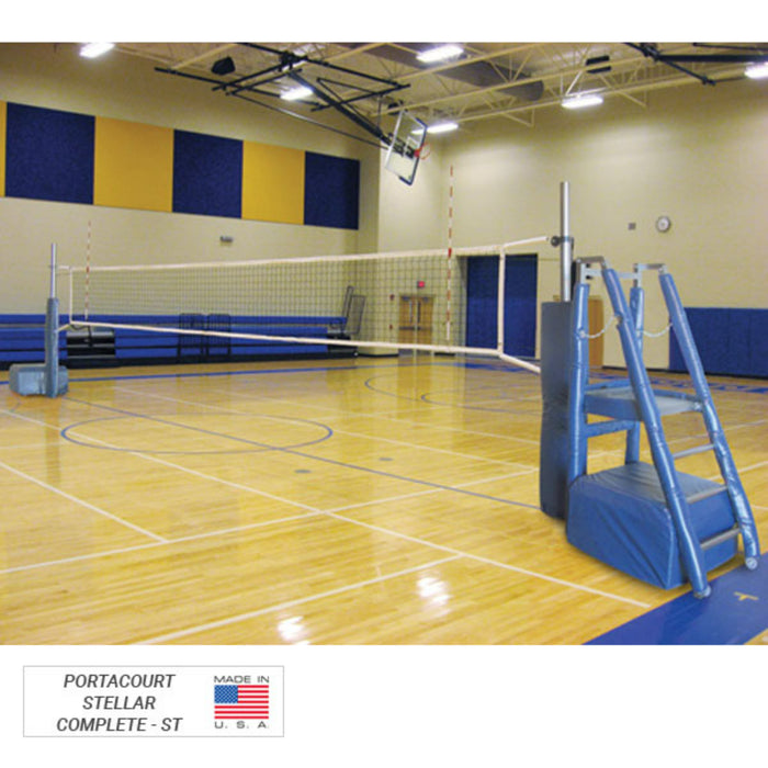 First Team PortaCourt Stellar™ Portable Recreational Volleyball System